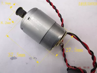 DC 24V 7800RPM  ӵ  ڽ  38 x 30mm ü /DC 24V 7800RPM Output Speed 38 x 30mm Body Motor for Gearboxes
